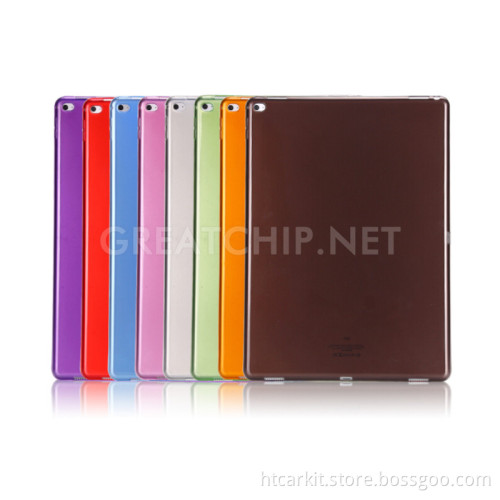 high clear slim tpu case cover for ipad pro transparent tpu case